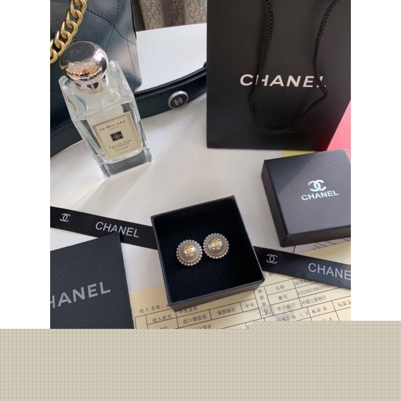 Ch*el earrings